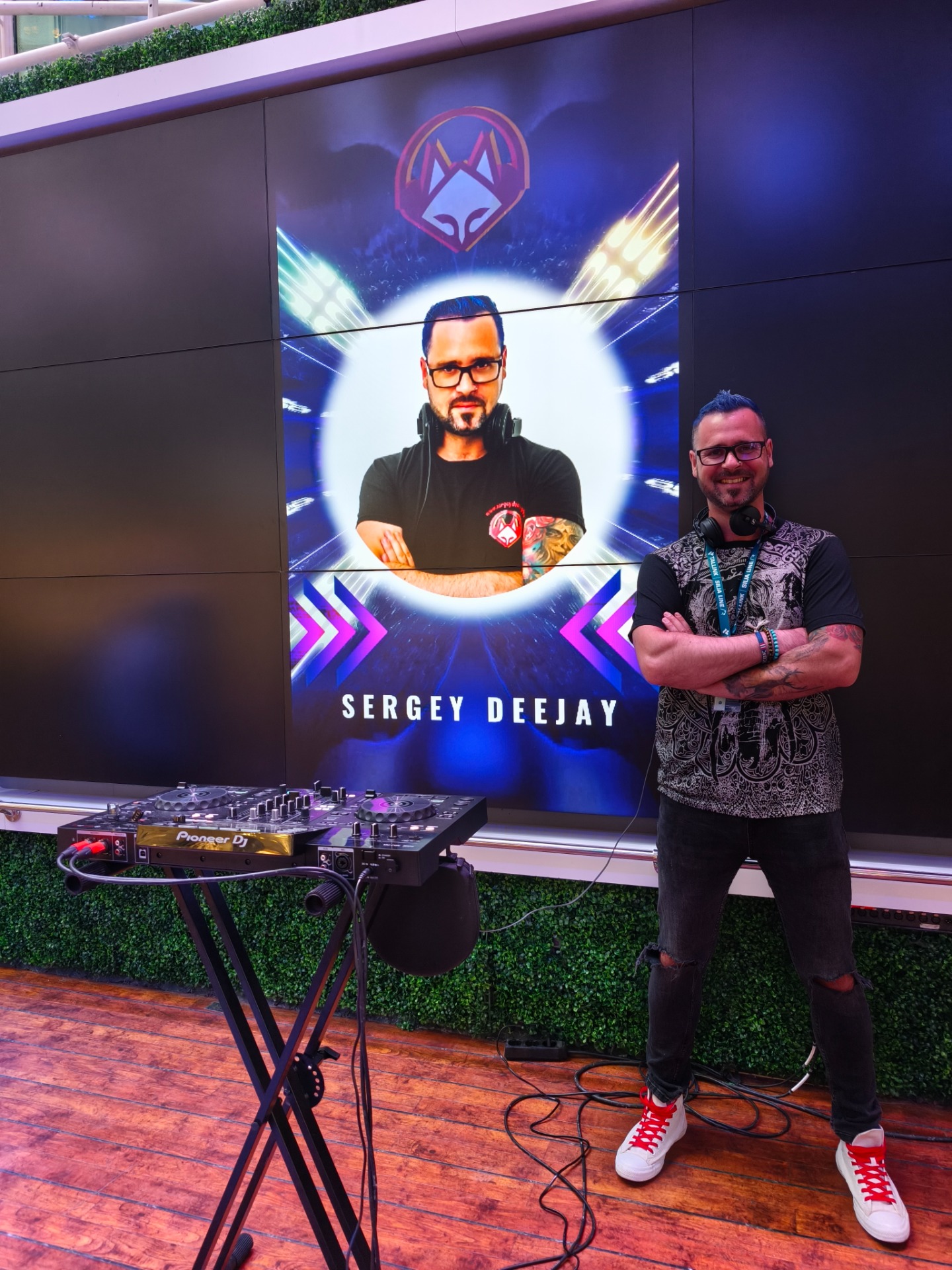 Sergey Deejay performing on Silja Symphony – Summer 2025