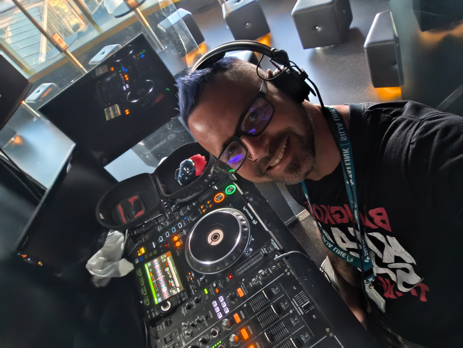 Sergey Deejay performing on Silja Symphony – Baltic Sea